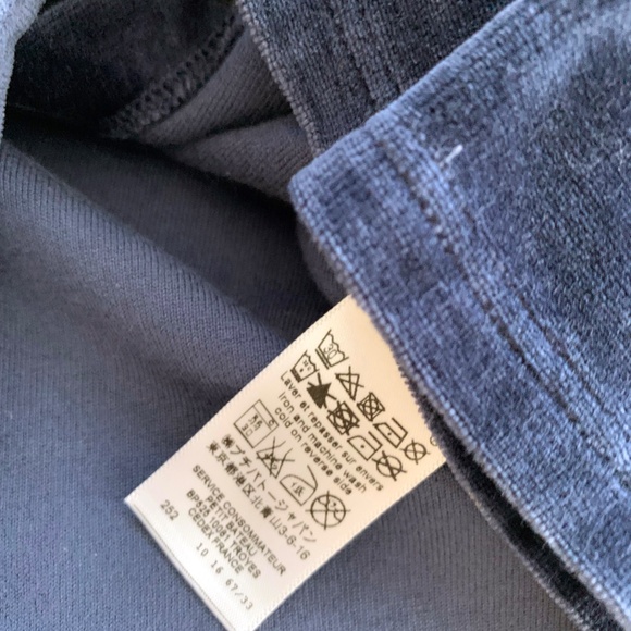 Petit Bateau Cotton Velvet Jacket, 3 Years 95 cm - Picture 3 of 4